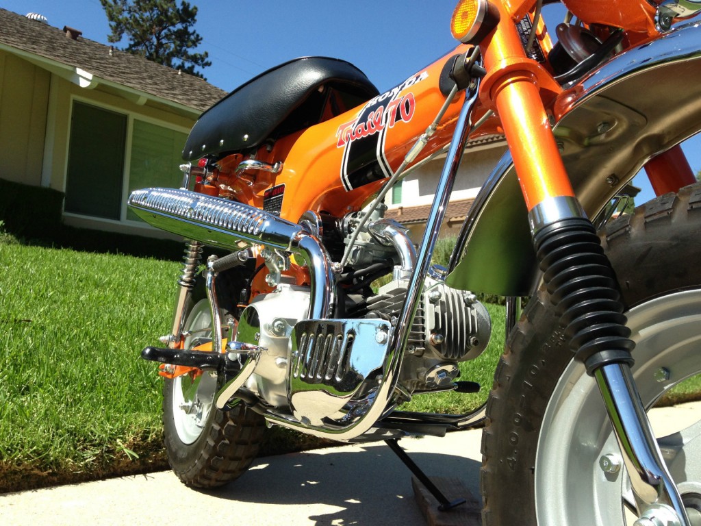 Honda CT70 - 1970 - Restored Classic Motorcycles at Bikes Restored