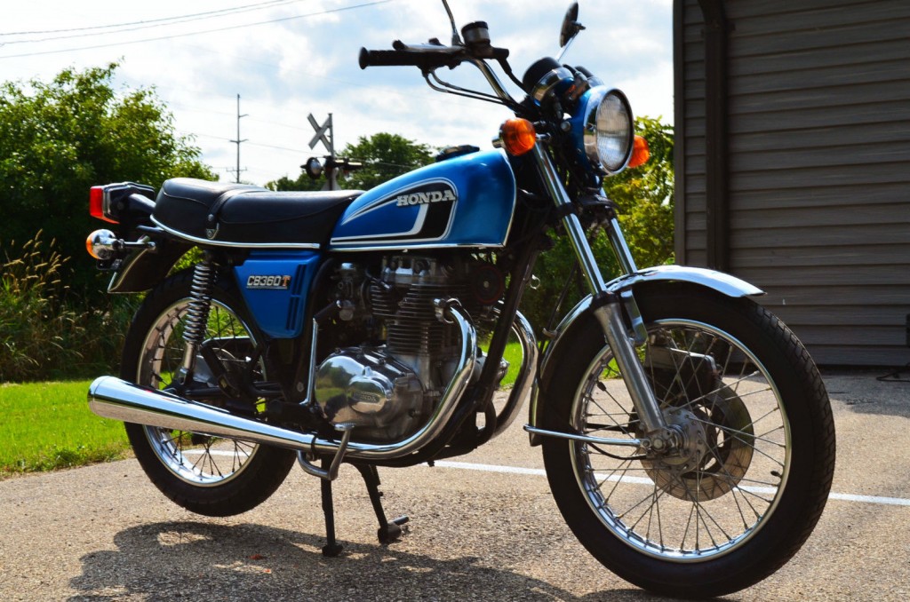 Honda cb360t 1975 motorcycle #4