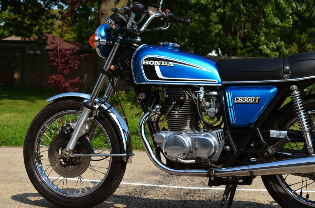 Honda cb360t 1975 motorcycle #6